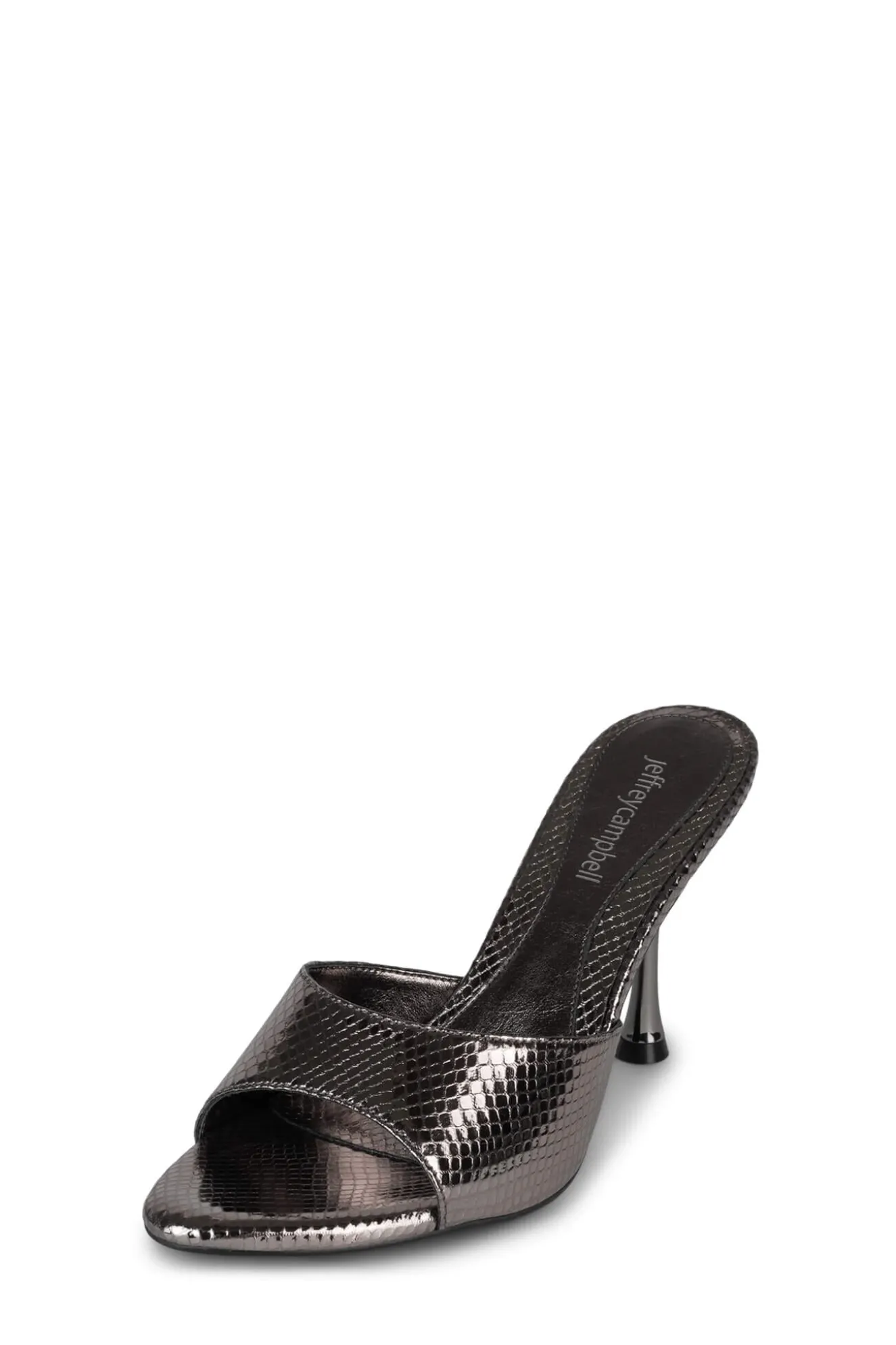 Cheap Jeffrey Campbell AGENT Pewtermetallicsnake