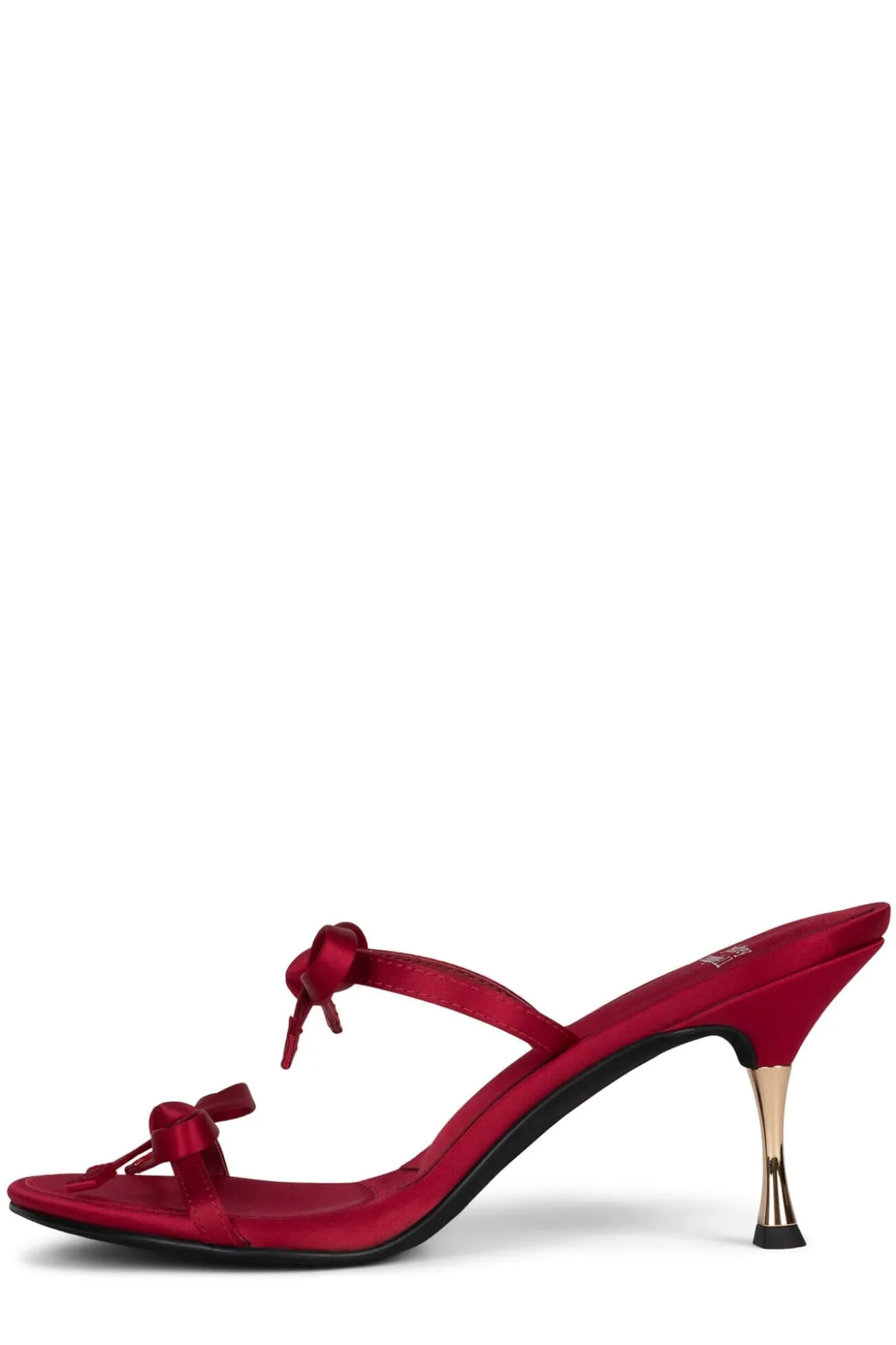 Clearance Jeffrey Campbell BOW-BOW Redsatingold