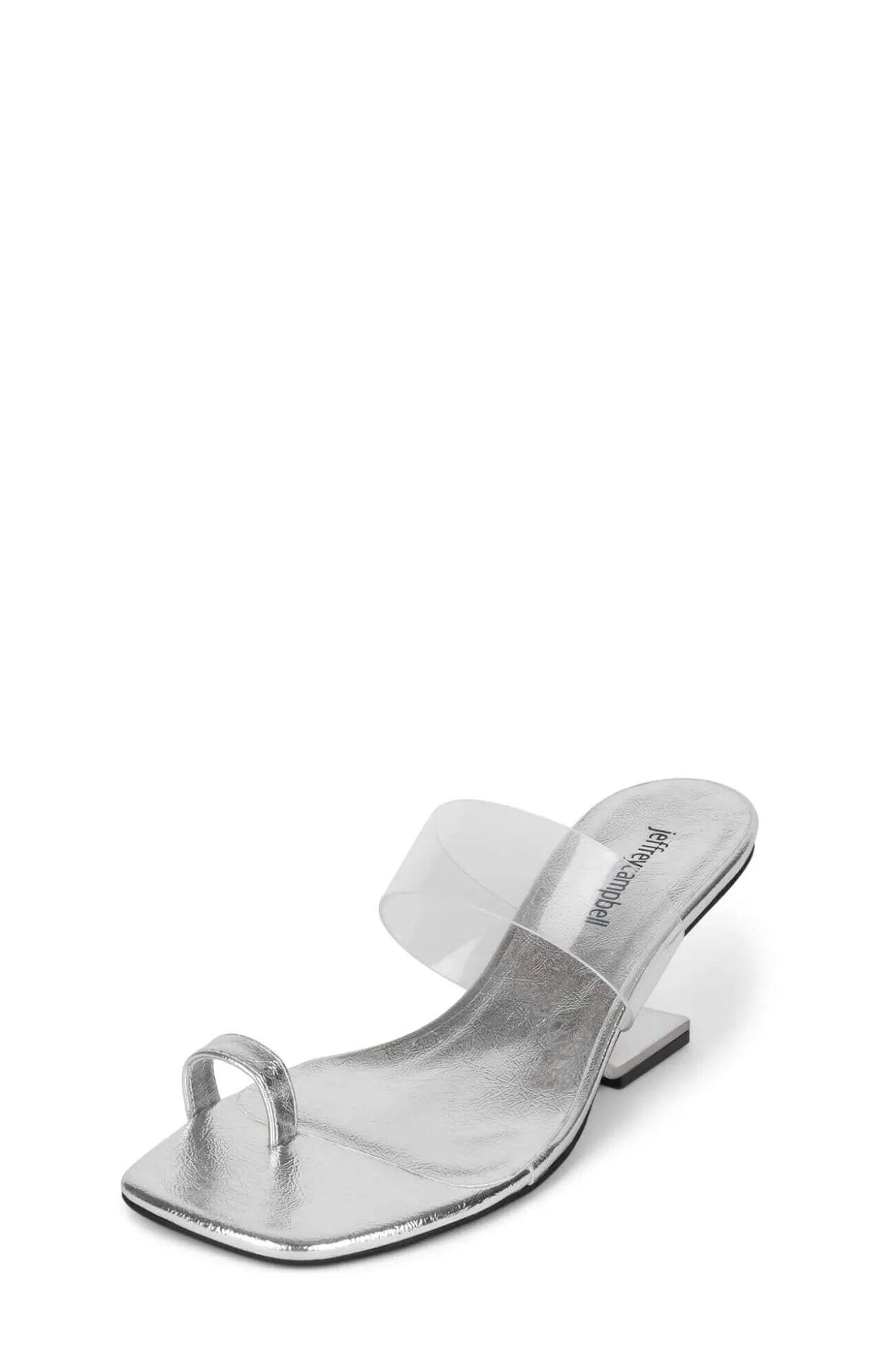 Hot Jeffrey Campbell CALCULATE Silverclear