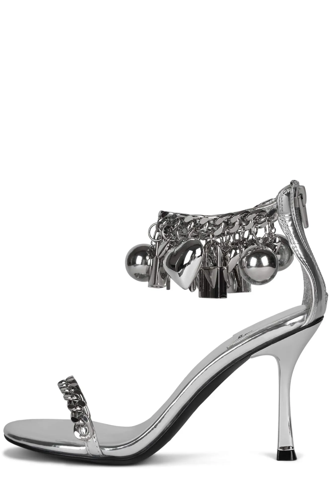 Hot Jeffrey Campbell CHARMZ-CH Silversilver