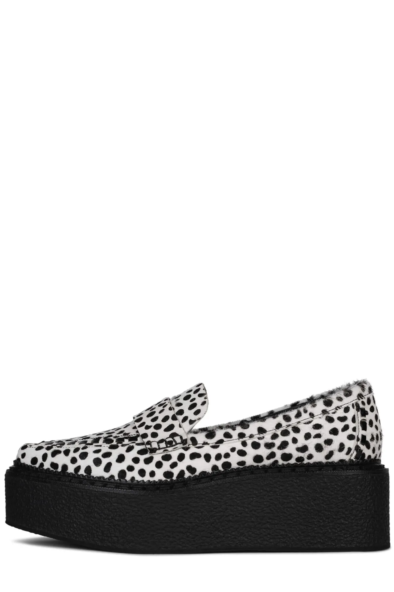 Discount Jeffrey Campbell CHOUX-NB-F Blackwhitedot