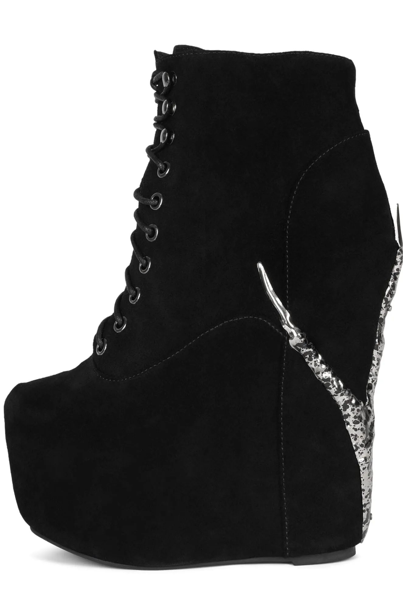 Best Jeffrey Campbell DAMSEL-CLW Blacksuedepewter