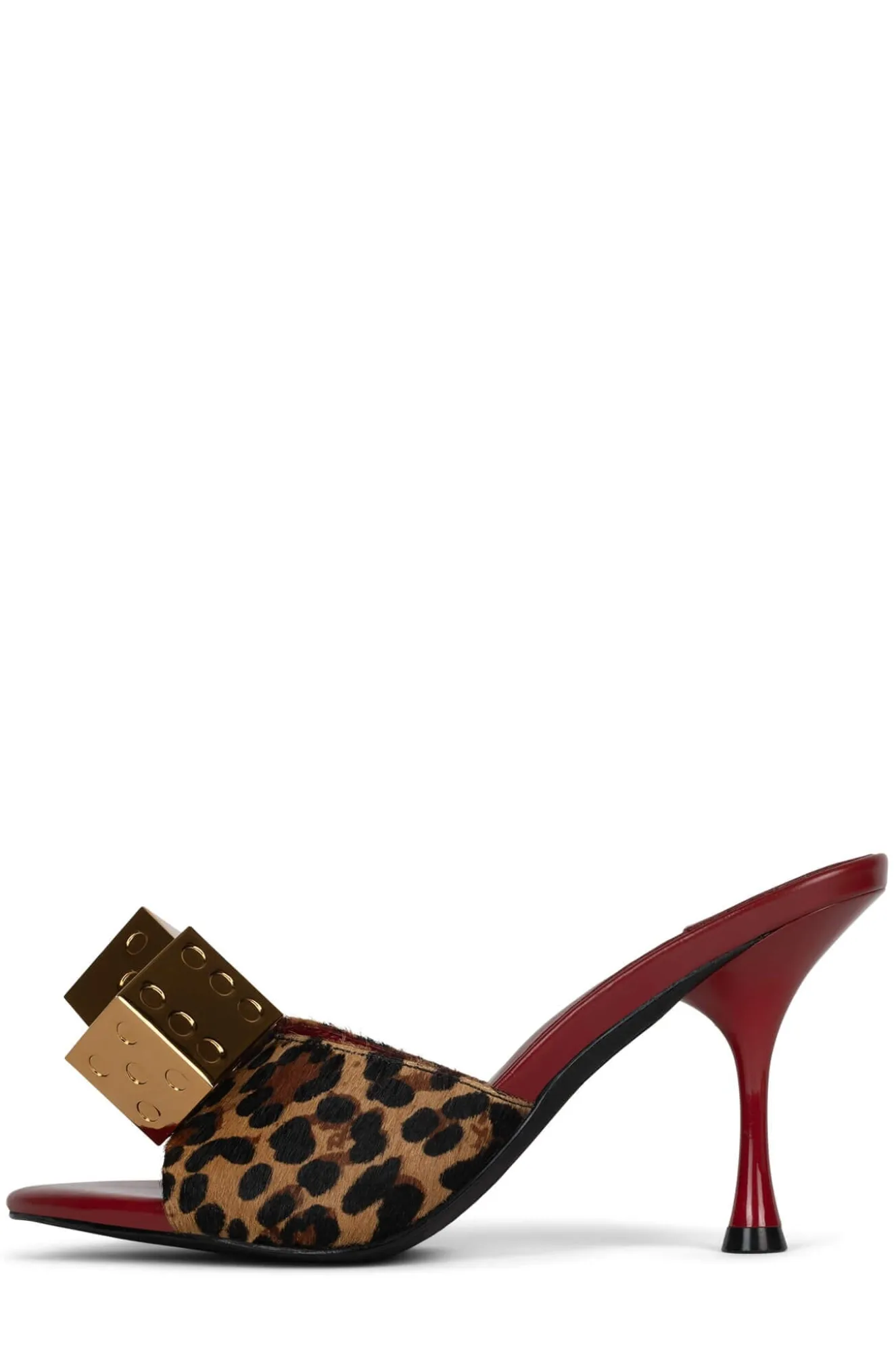 Best Jeffrey Campbell DICE-F Beigebrowncheetahred