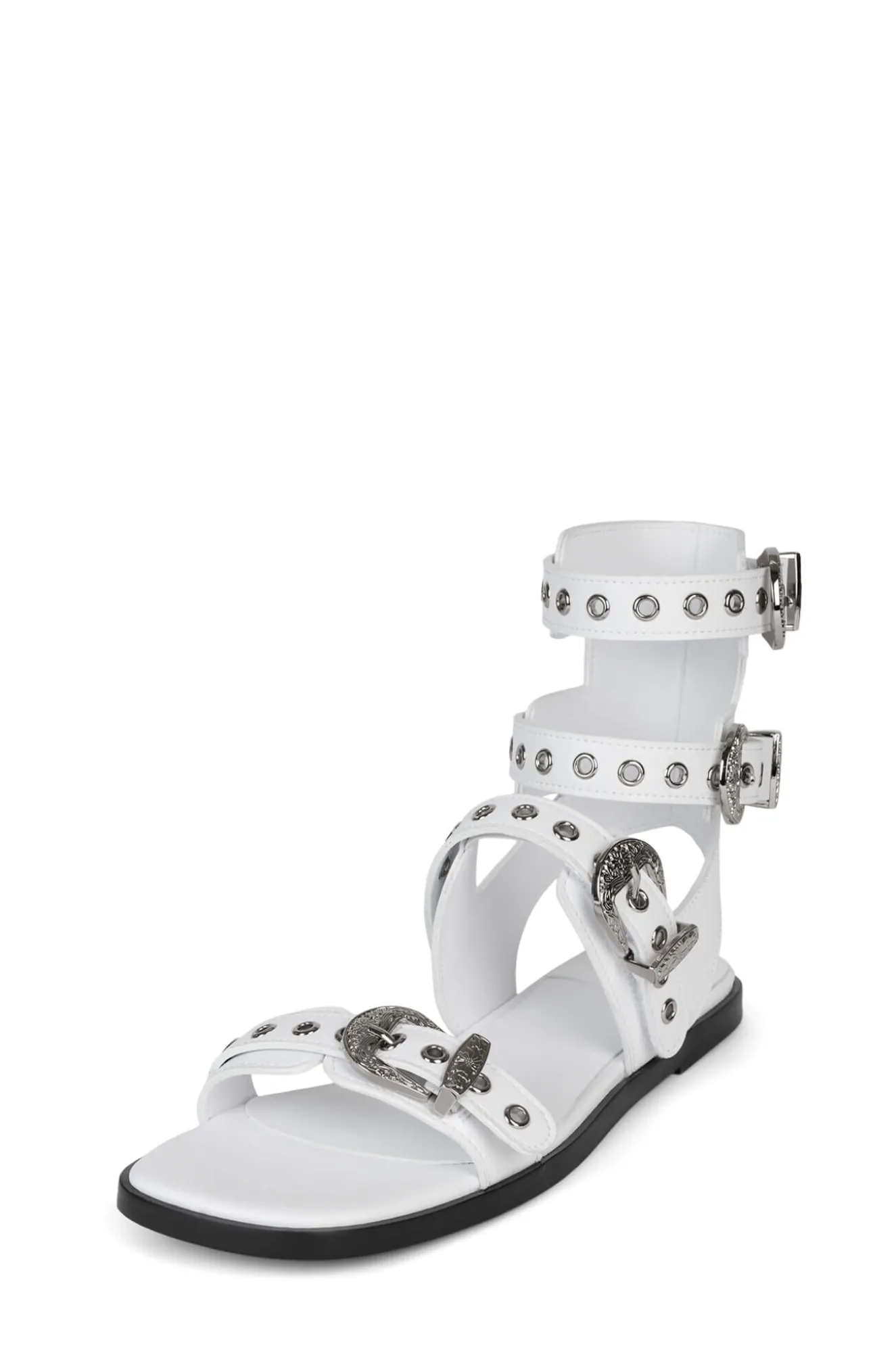 Best Jeffrey Campbell ECLECTA Whitesilver