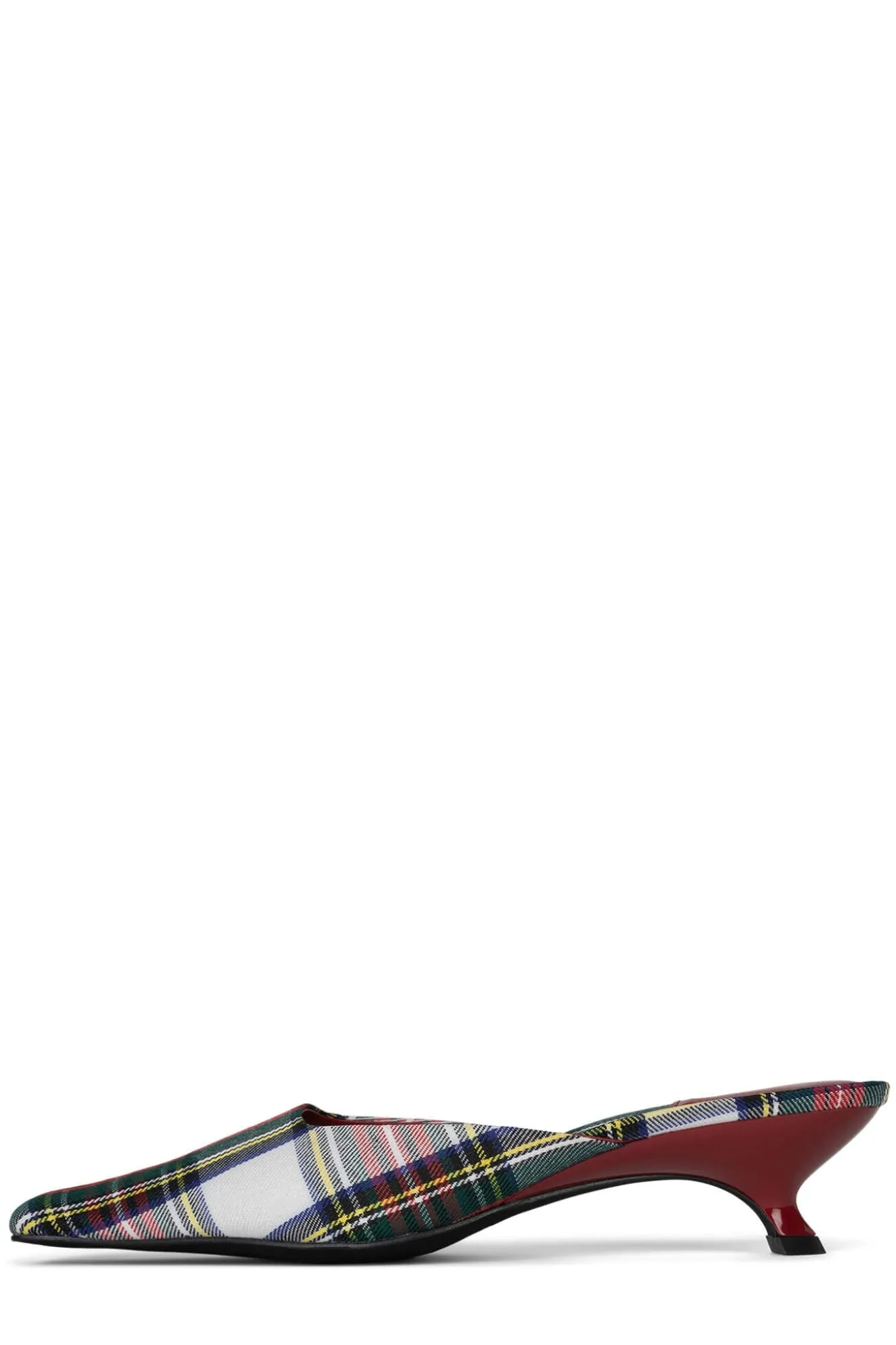 Cheap Jeffrey Campbell ESMERELDA Redwhiteplaid