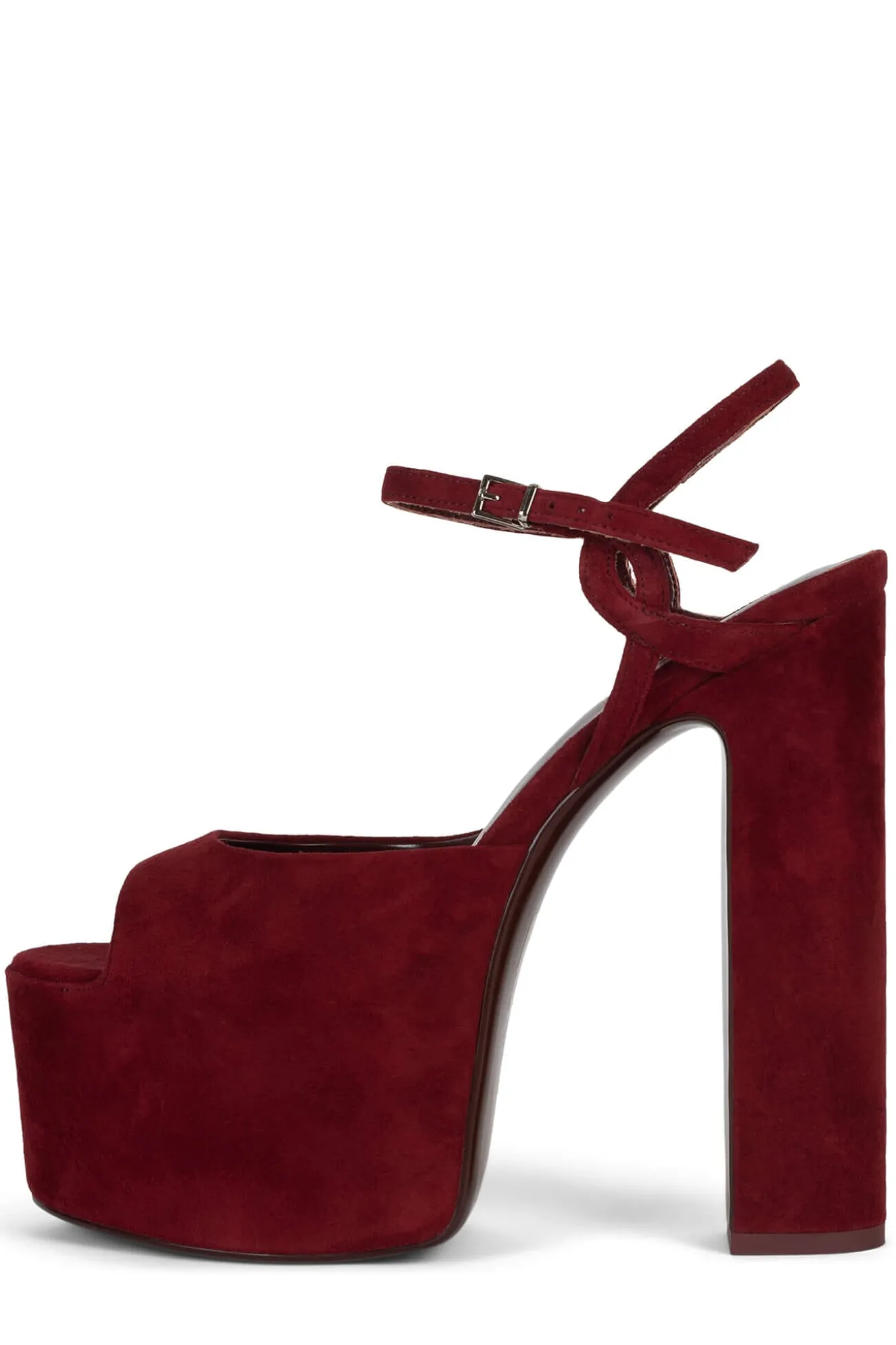 Cheap Jeffrey Campbell EVER-LAST Winesuede