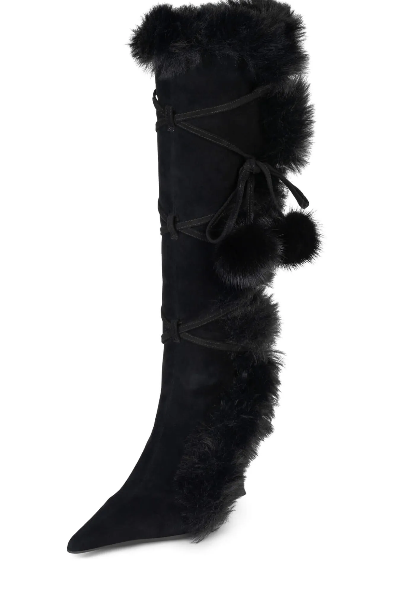 Cheap Jeffrey Campbell FLUFFMENOT Blackcombo