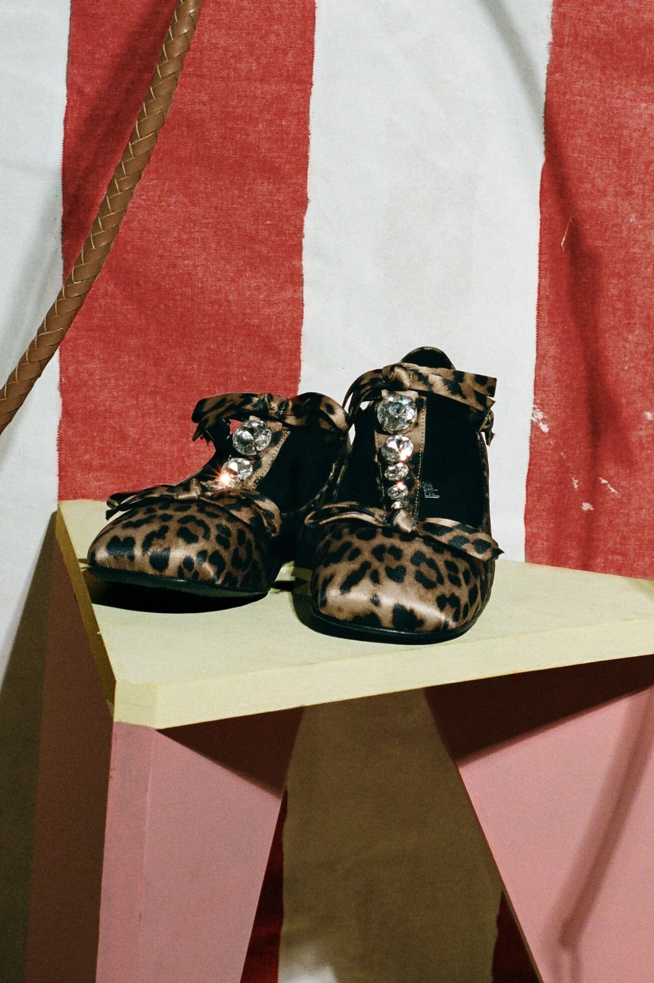 Discount Jeffrey Campbell GUEST-LIST Beigeblackcheetahsatinsilver