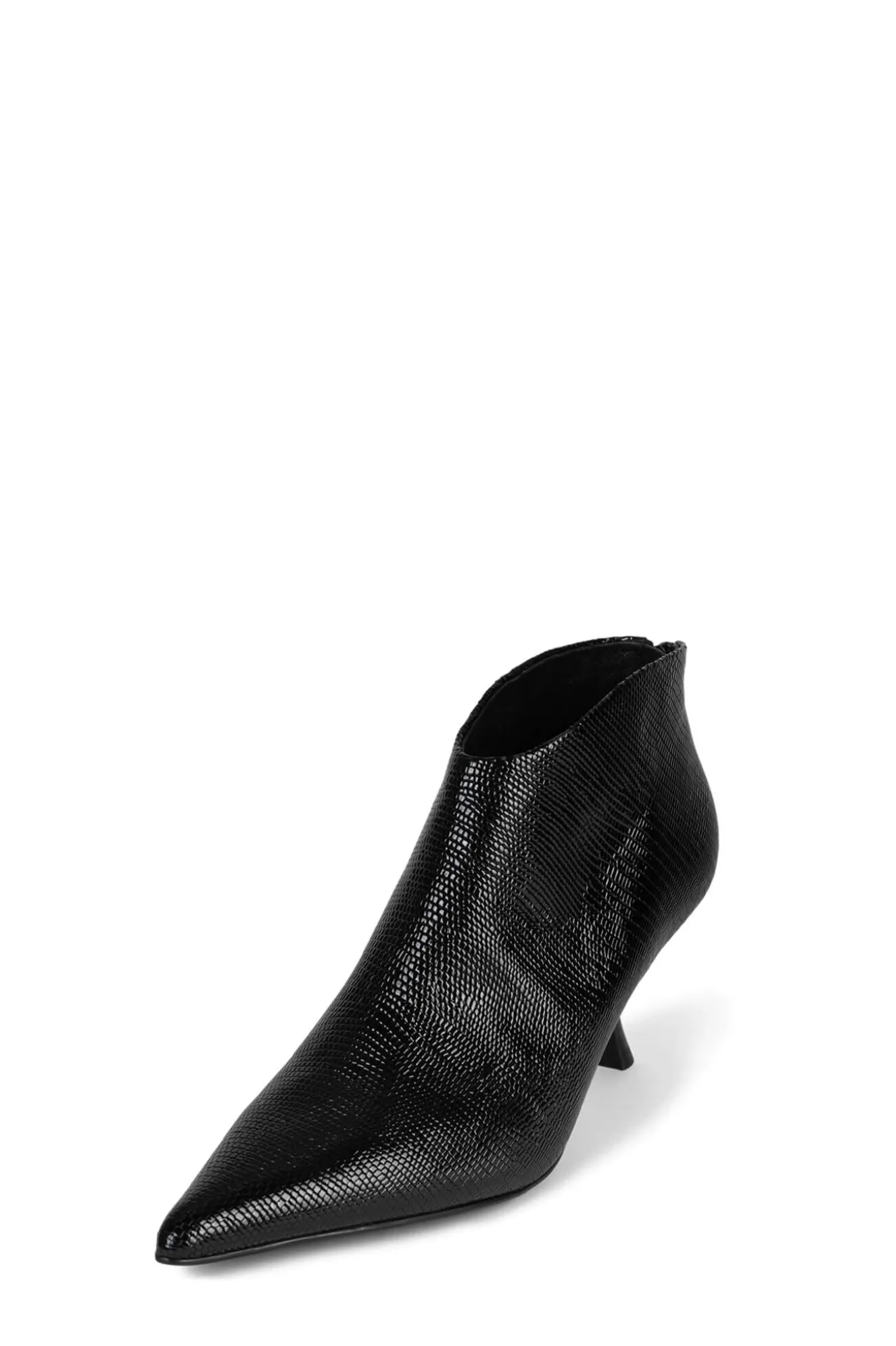 Best Sale Jeffrey Campbell HOOKED Blackshinysnake