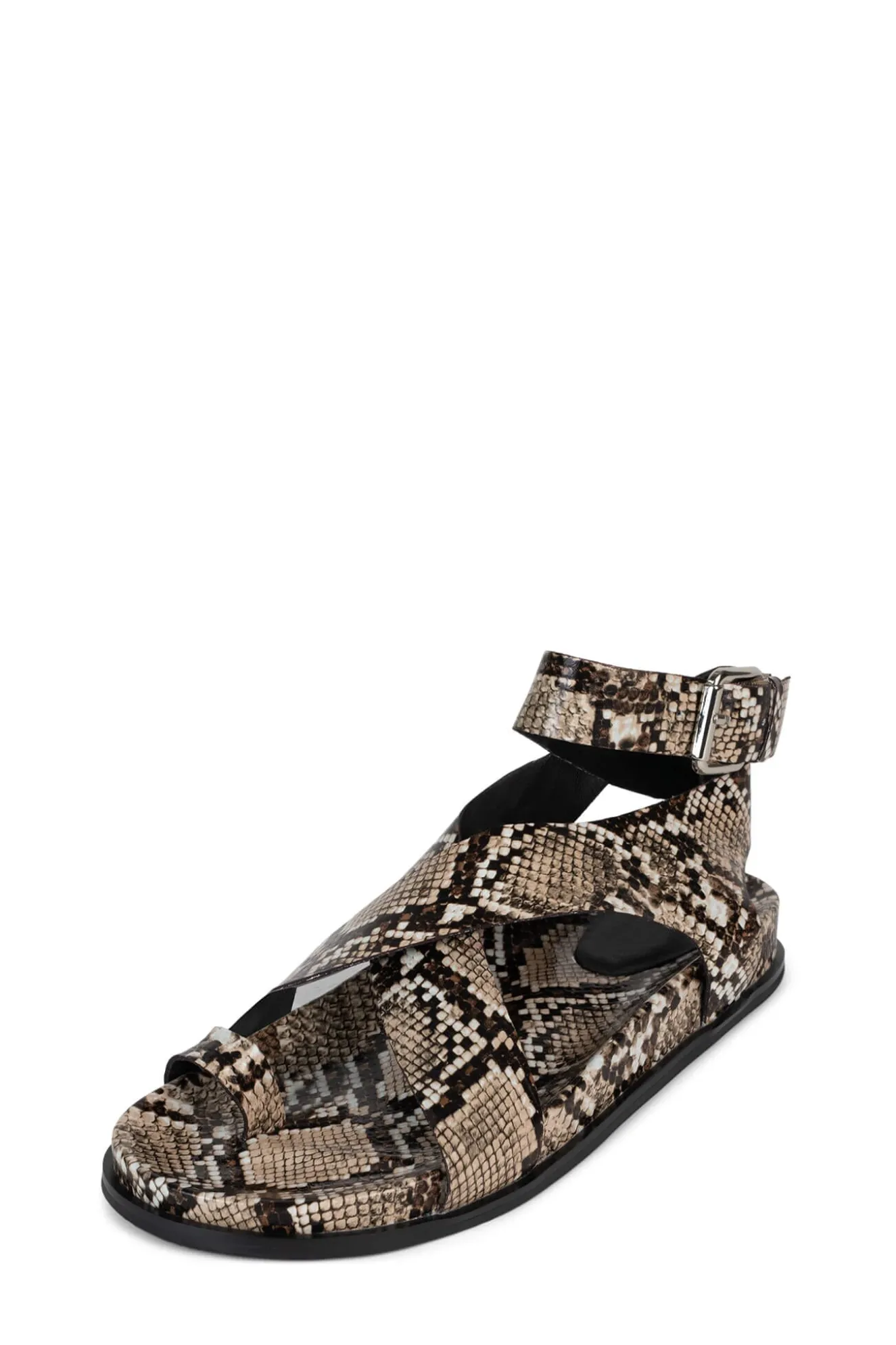 Best Sale Jeffrey Campbell HVAR Beigeblacksnake