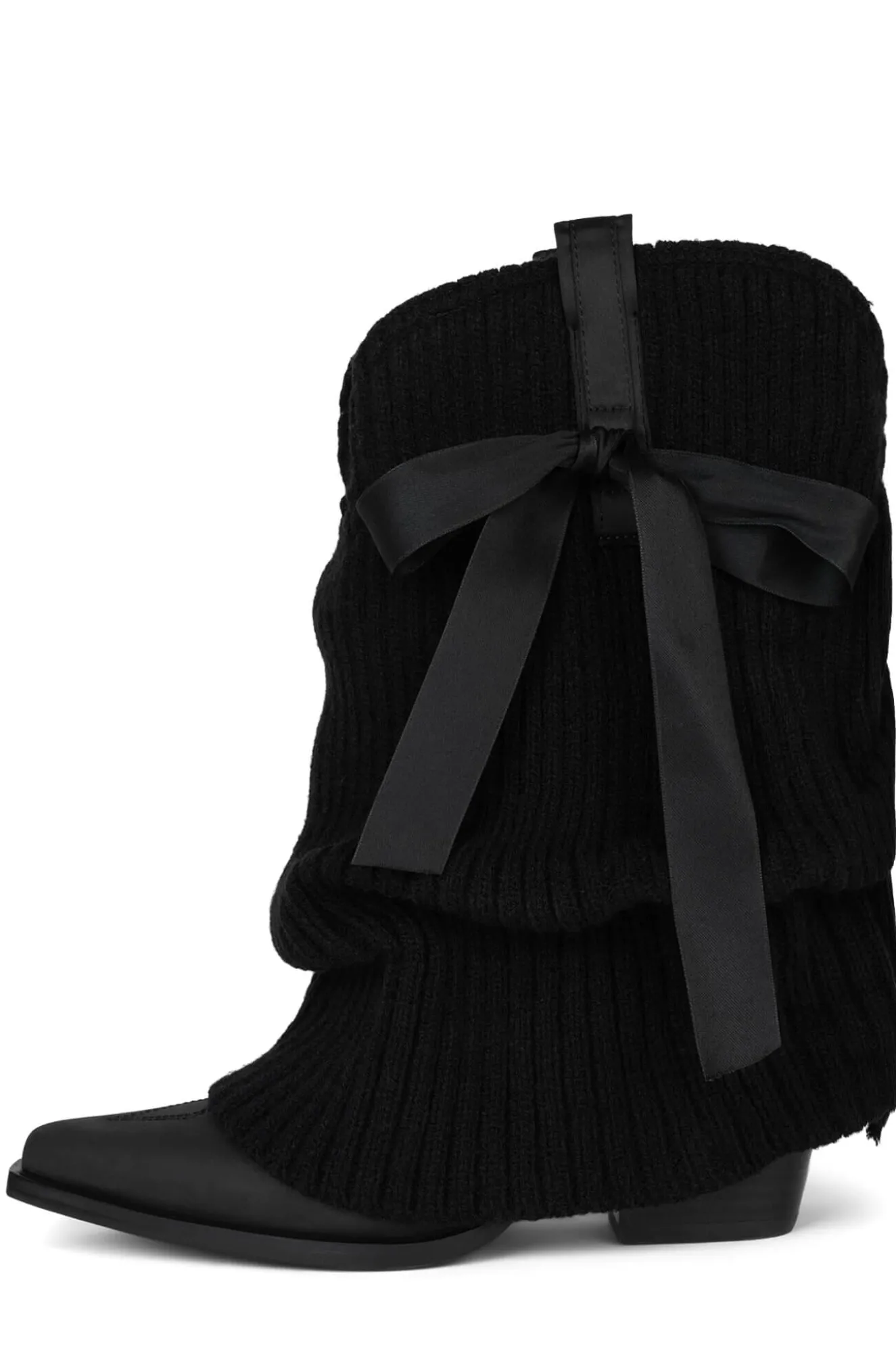 Flash Sale Jeffrey Campbell x FP x Understated Leather Center Stage Ballet Boots Blackcombo