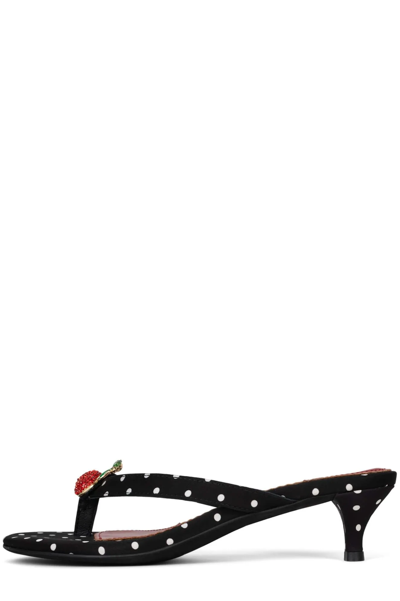 Outlet Jeffrey Campbell LA-GLOIRE Blackwhitepolkadotcherry