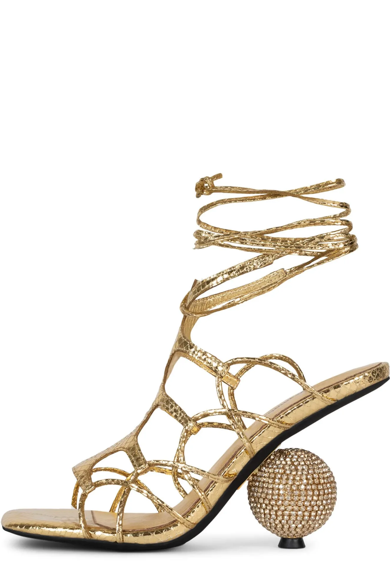 Best Jeffrey Campbell LE-FREAK Goldmetallicsnake