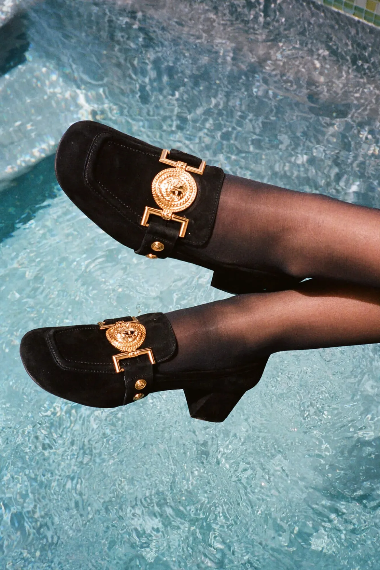 Best Jeffrey Campbell LIONETTE Blacksuedegold