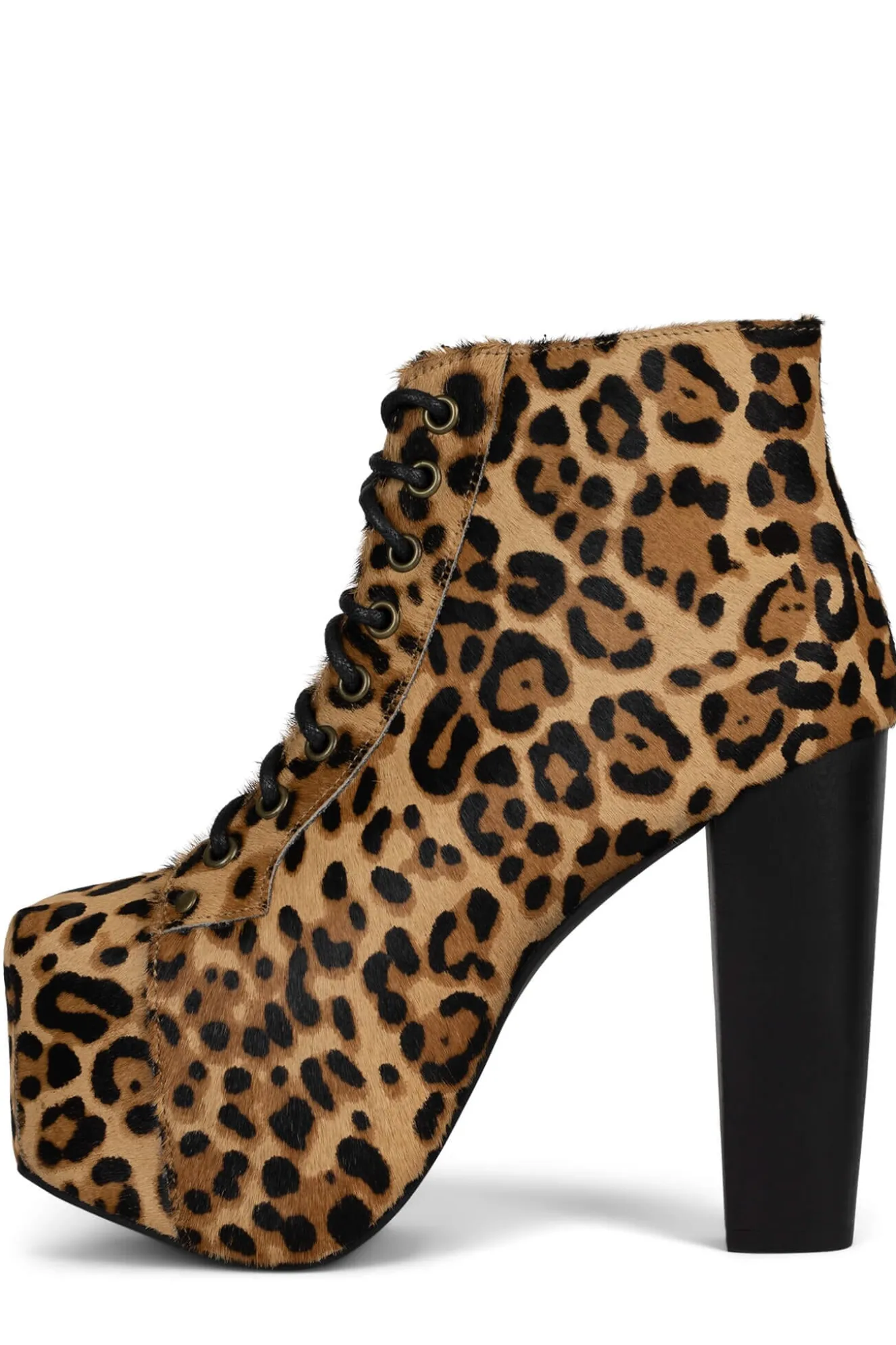 New Jeffrey Campbell LITA-FUR Blacktancheetah