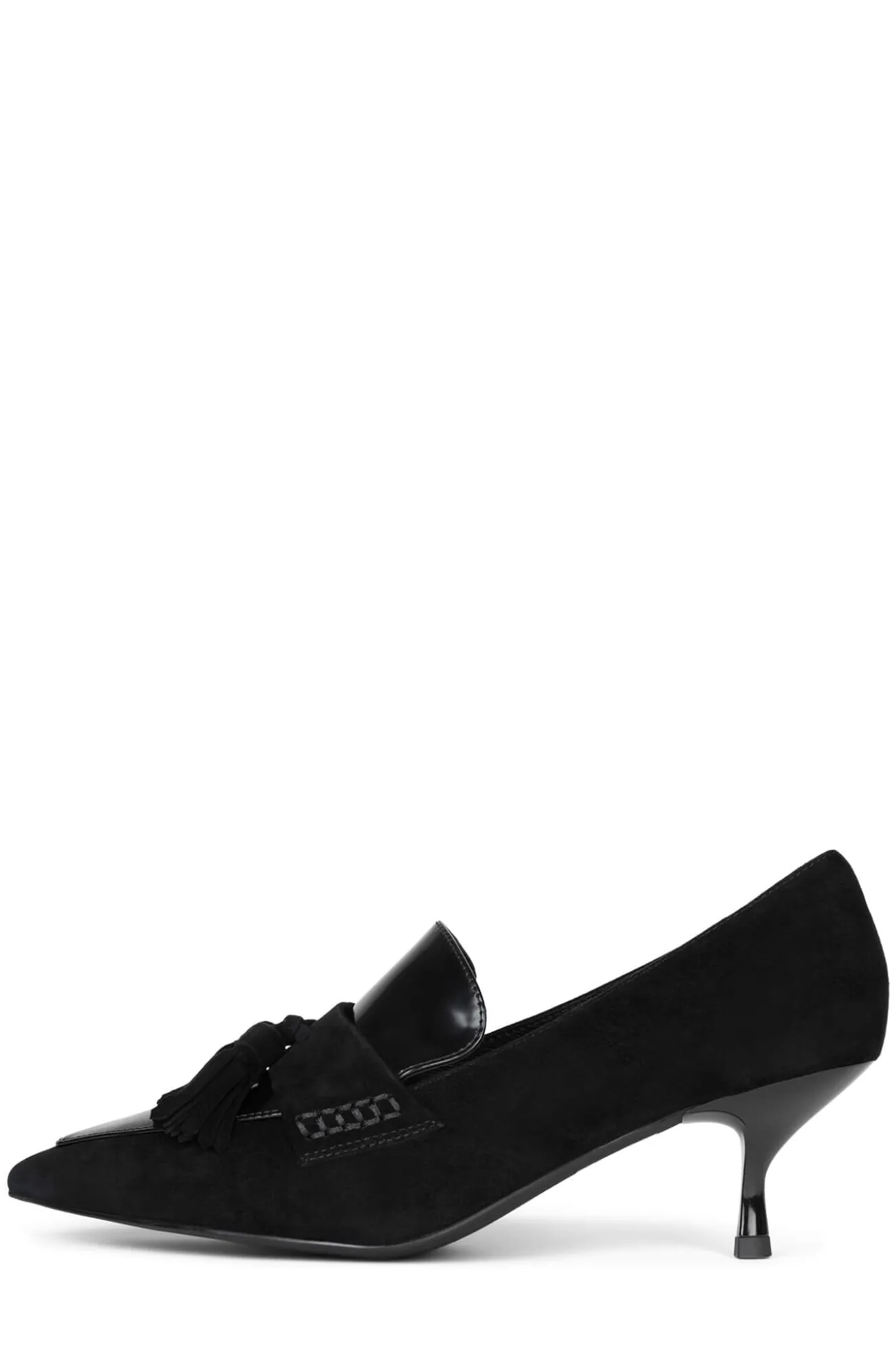 Clearance Jeffrey Campbell LITERAL Blacksuedecombo