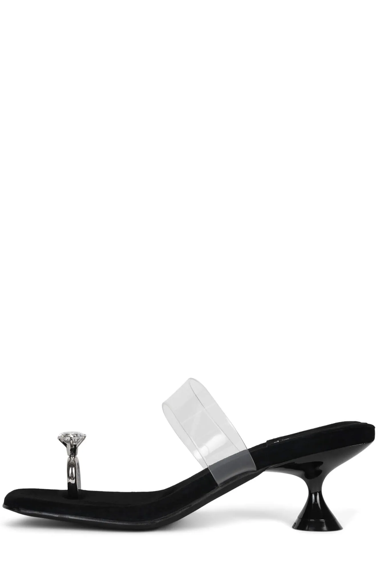 New Jeffrey Campbell LOVE-U Blacksuedeclear