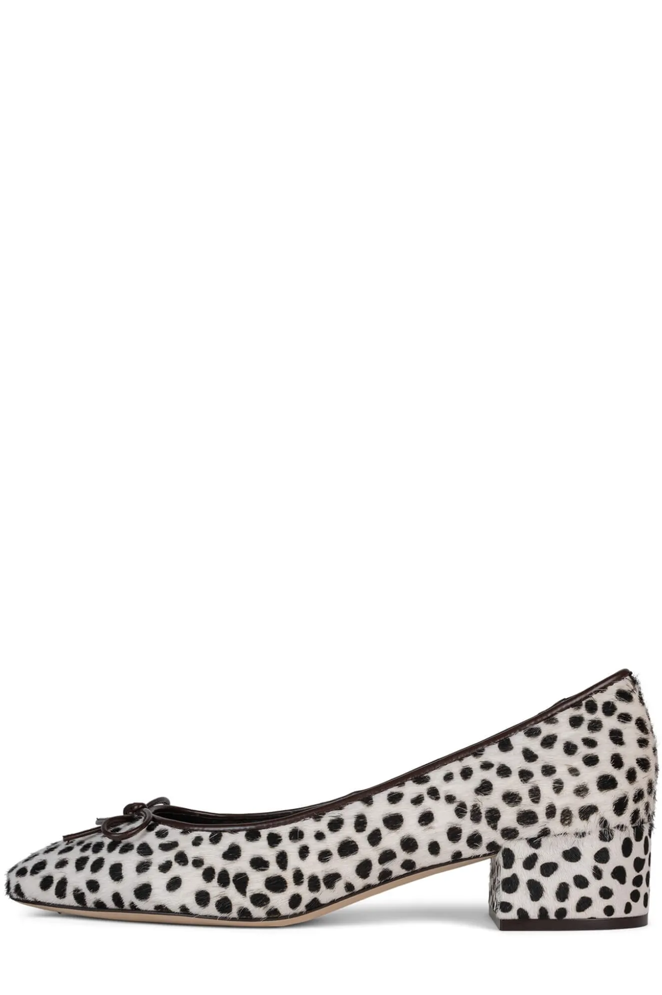 Discount Jeffrey Campbell MADILYN-F Blackwhitedotsbrown