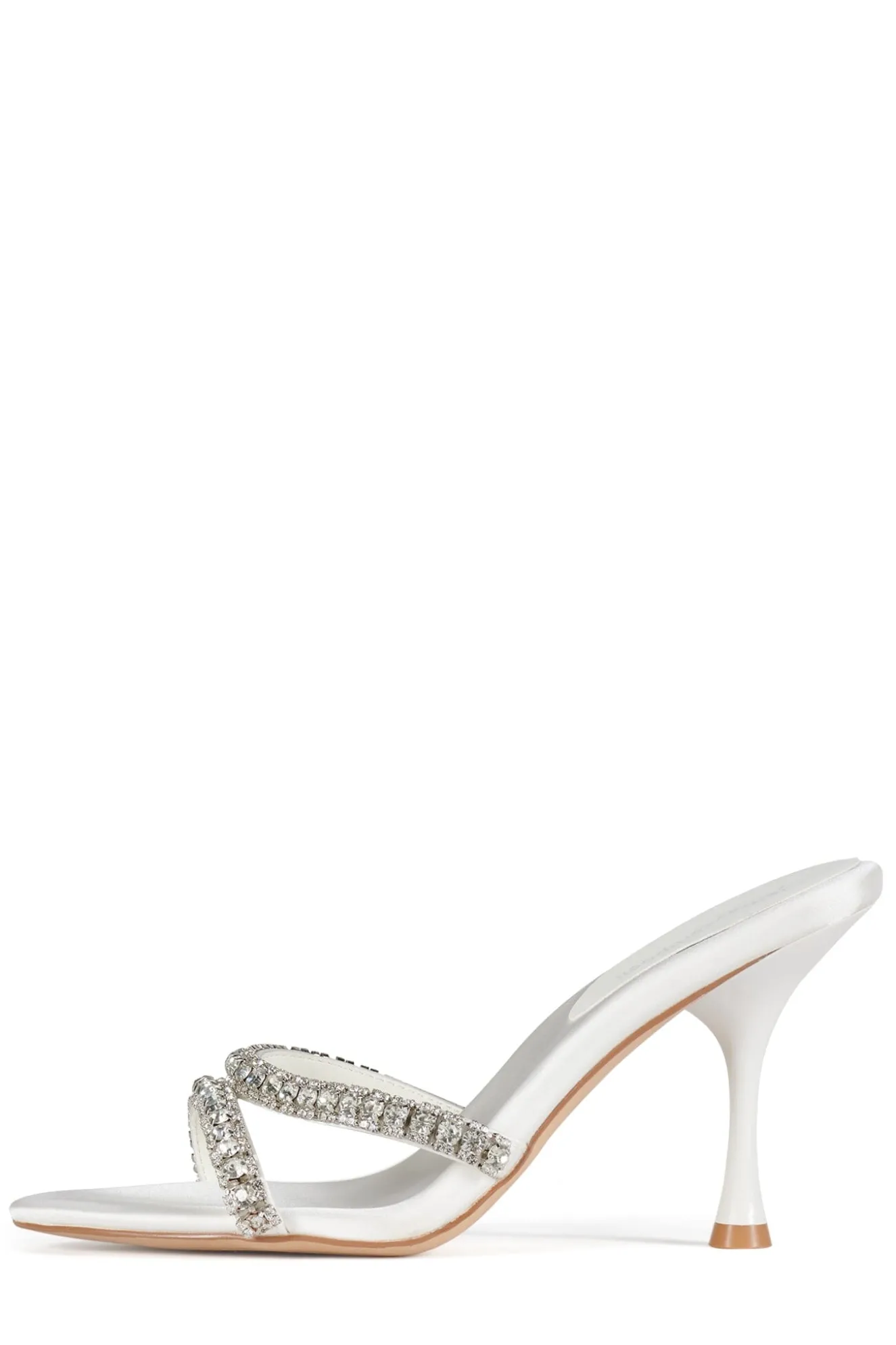 Cheap Jeffrey Campbell MARQUISE Whitesatin