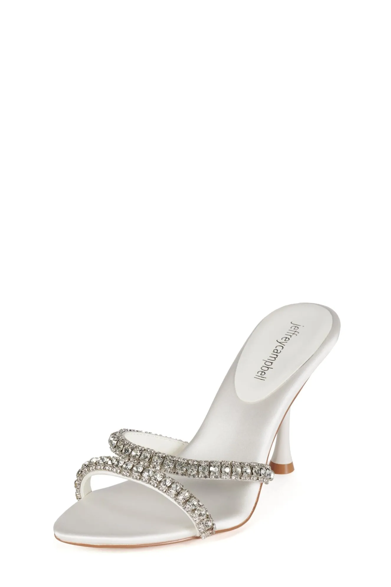 Cheap Jeffrey Campbell MARQUISE Whitesatin