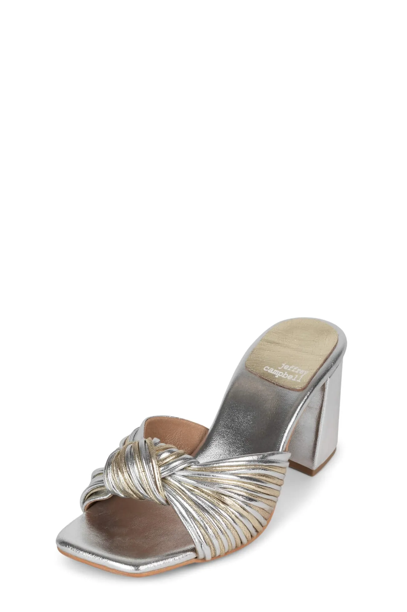 New Jeffrey Campbell MELONGER-3 Silvergold