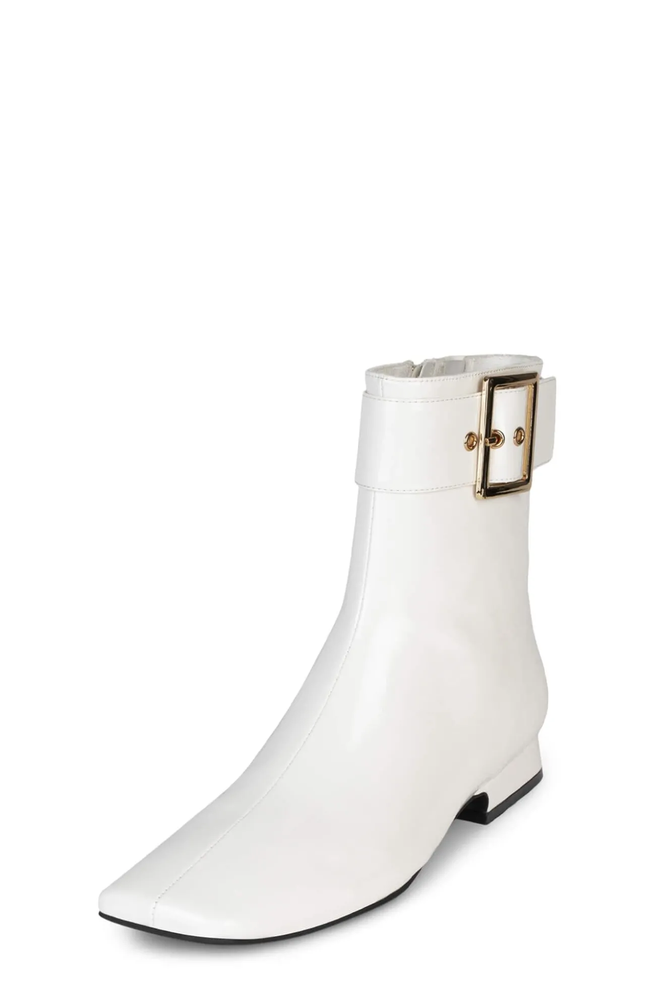 Shop Jeffrey Campbell RESONATE Whitepatentgold