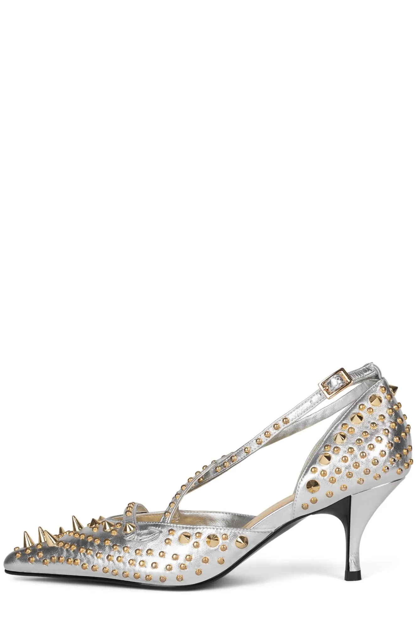 Sale Jeffrey Campbell SPIKED-UP Silvergold