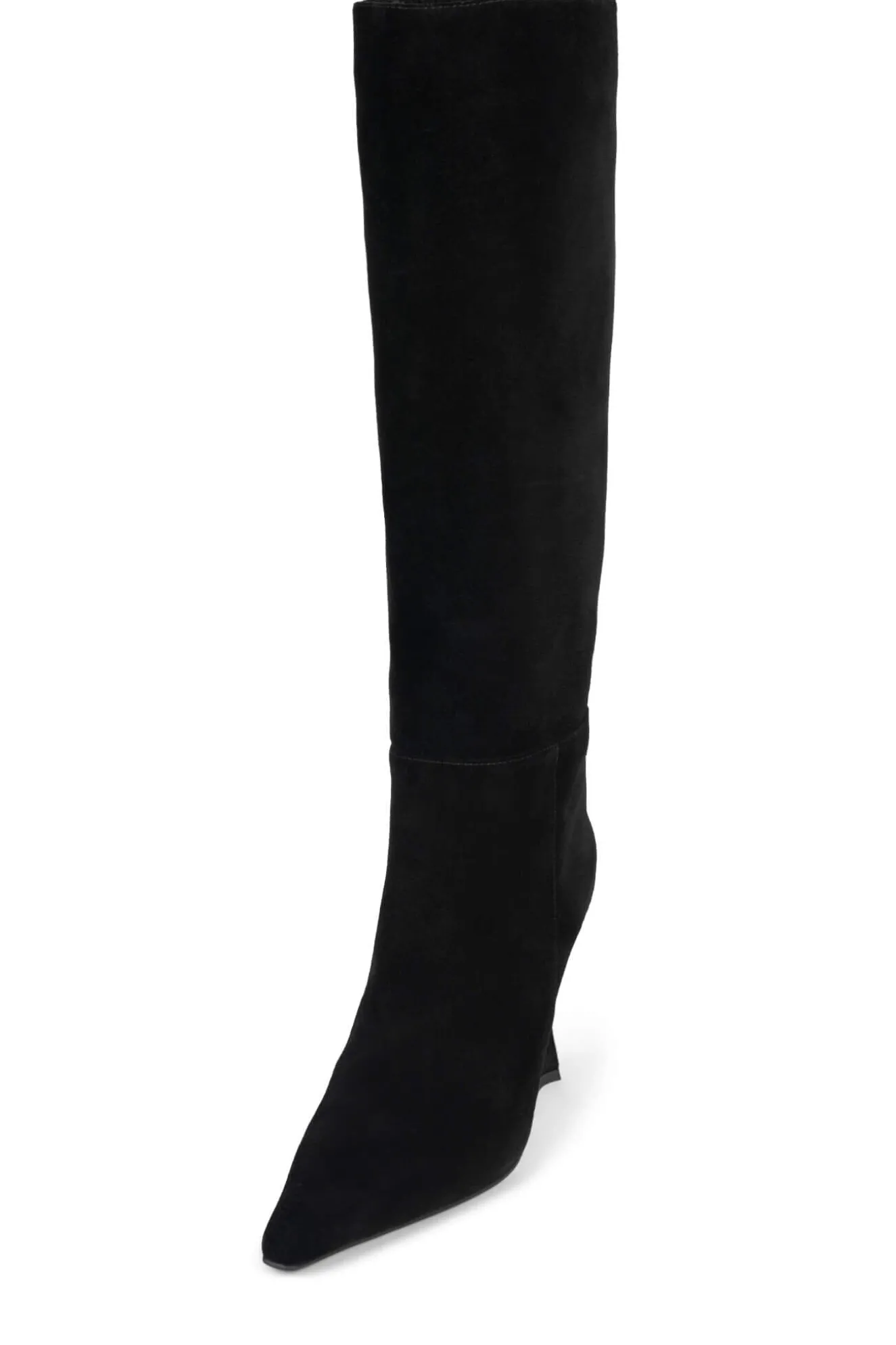 Online Jeffrey Campbell TELL-ON-ME Blacksuede