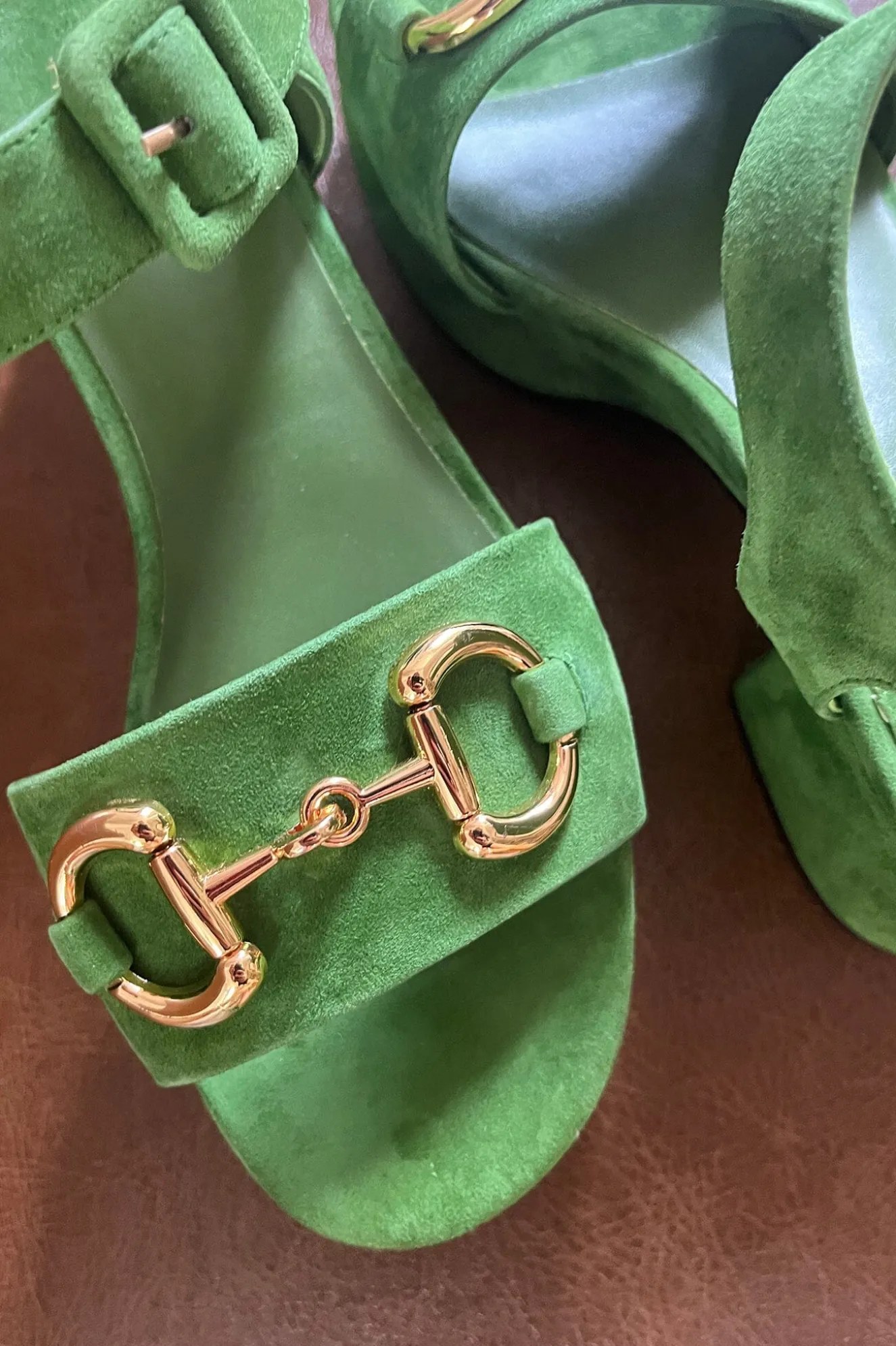 Fashion Jeffrey Campbell TIMELESS Greensuedegold