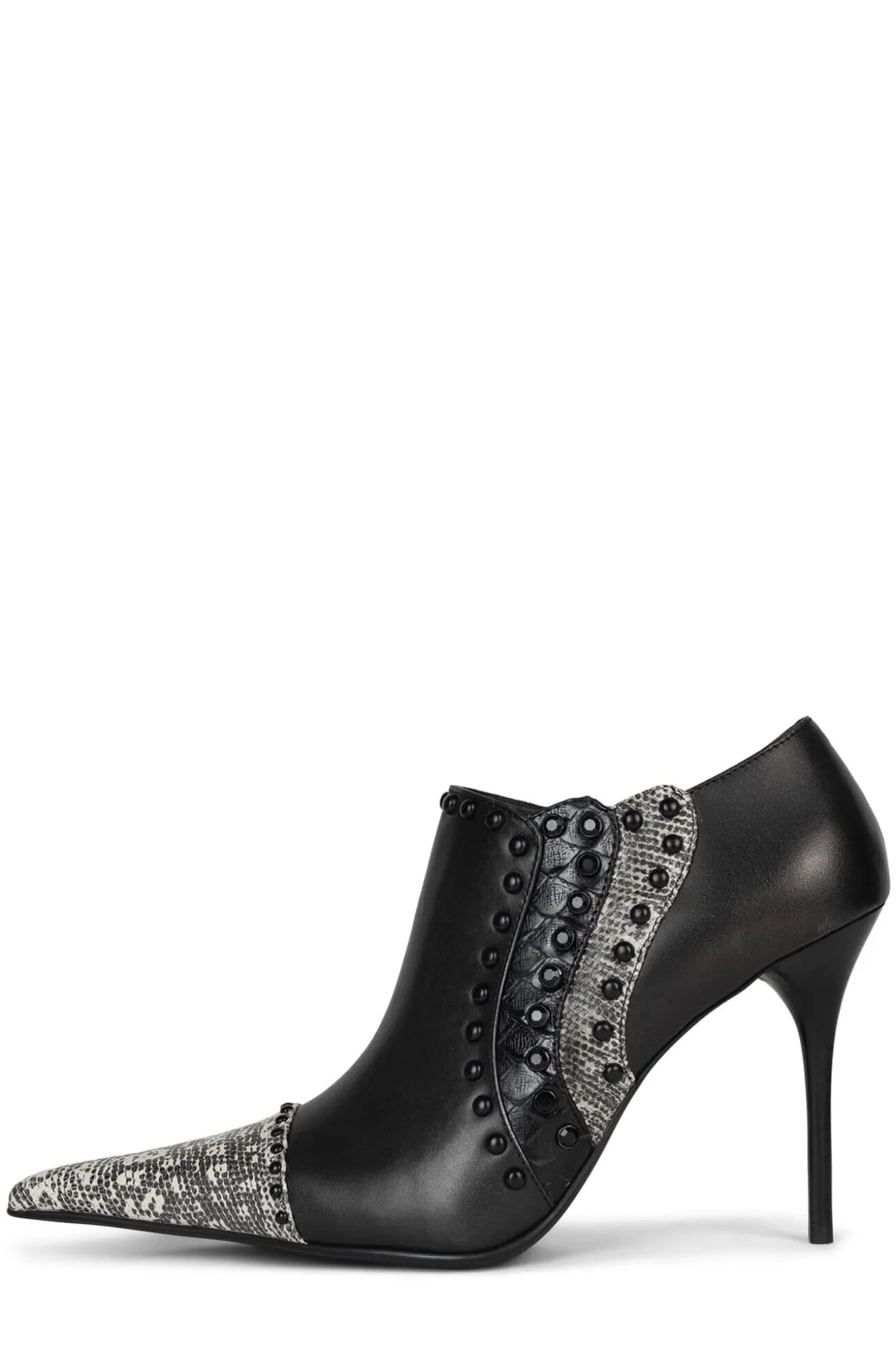 Hot Jeffrey Campbell TOXICA Blackblackwhitelizard