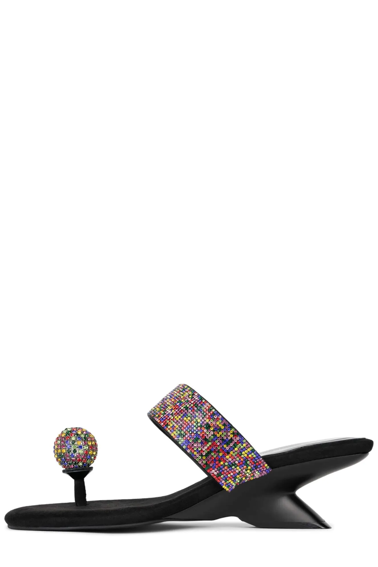 Clearance Jeffrey Campbell TWINKLE Blacksuedemulti