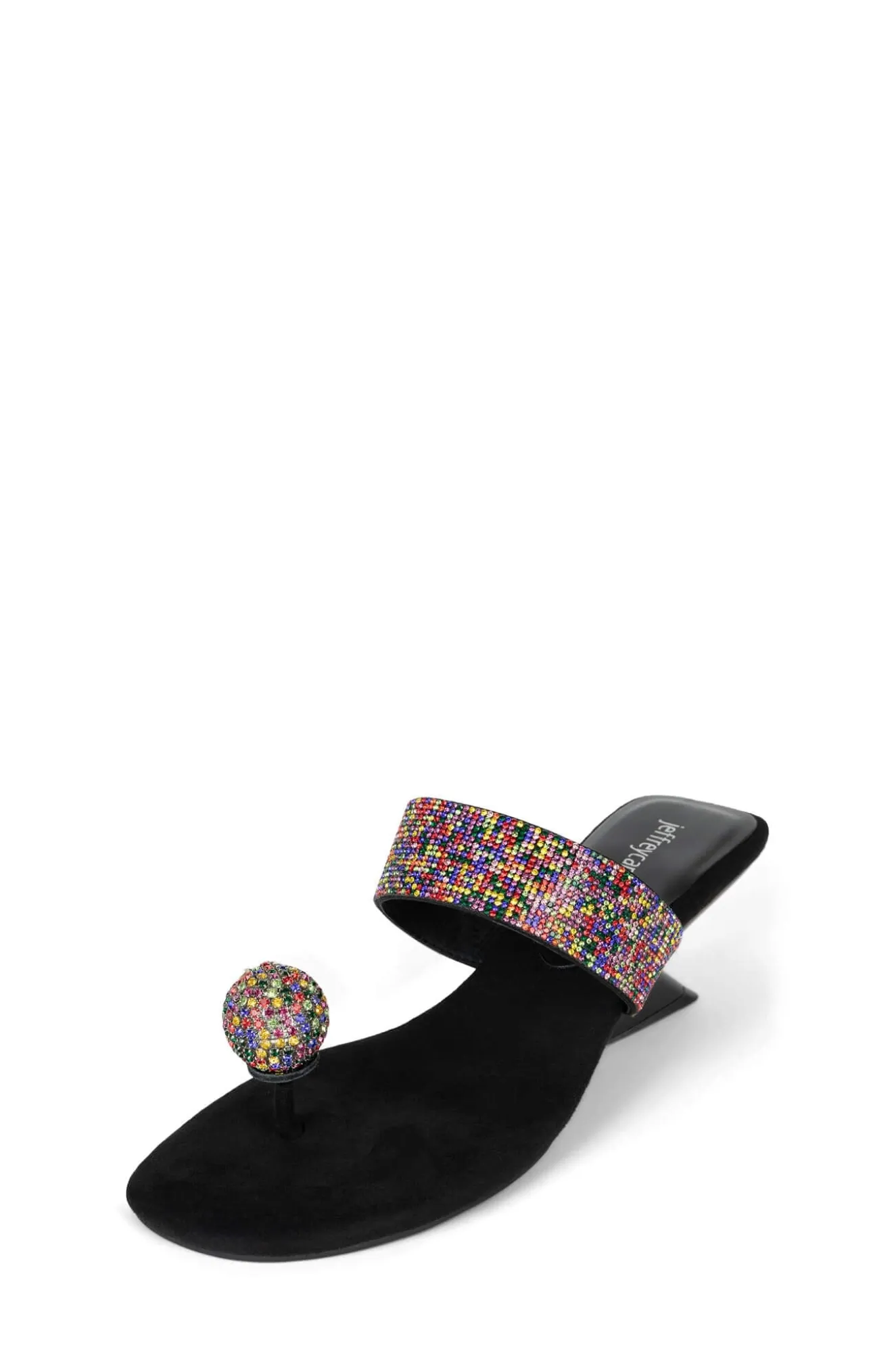 Clearance Jeffrey Campbell TWINKLE Blacksuedemulti