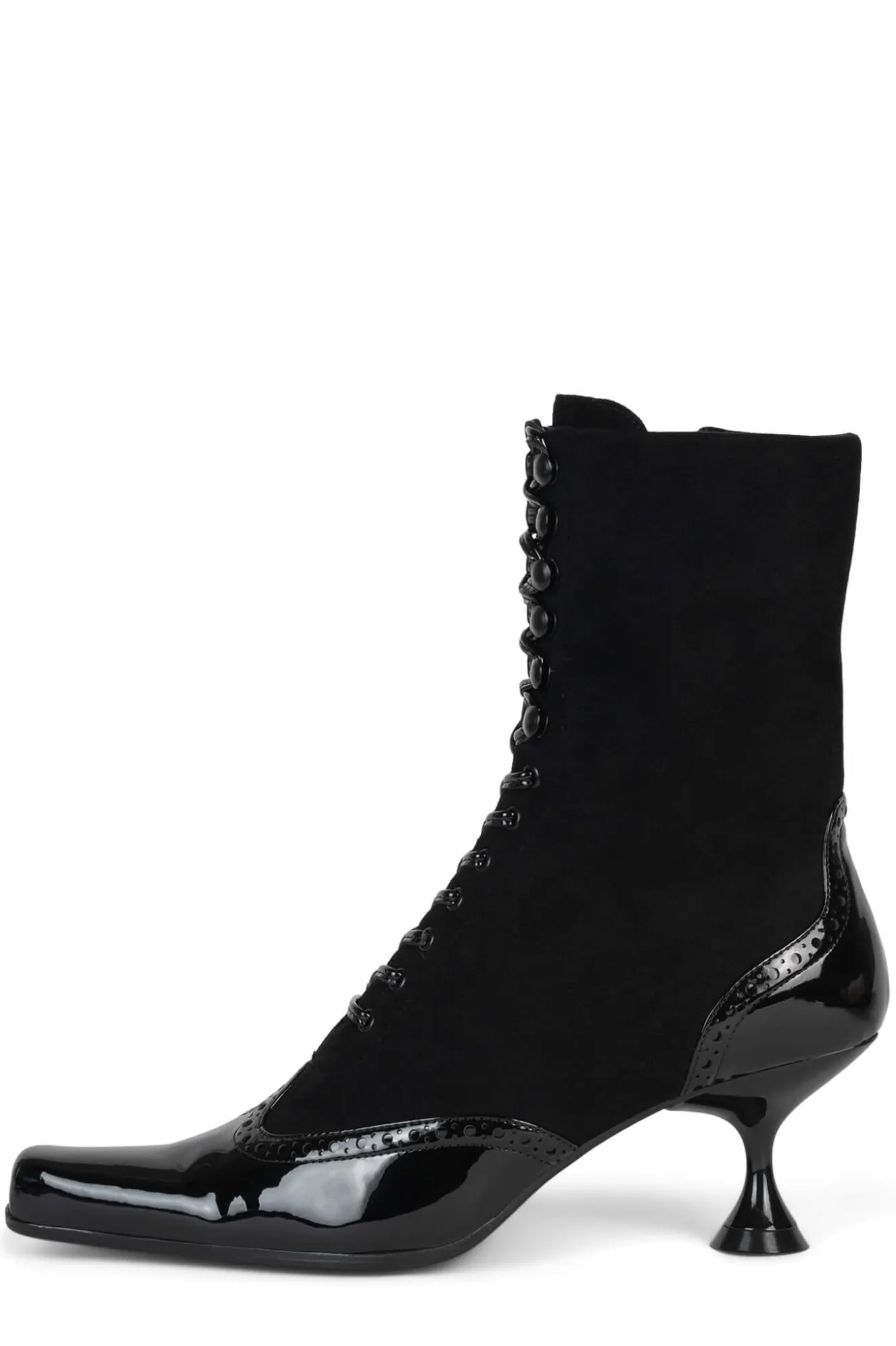 New Jeffrey Campbell VICTORIAN Blackpatentblacksuede