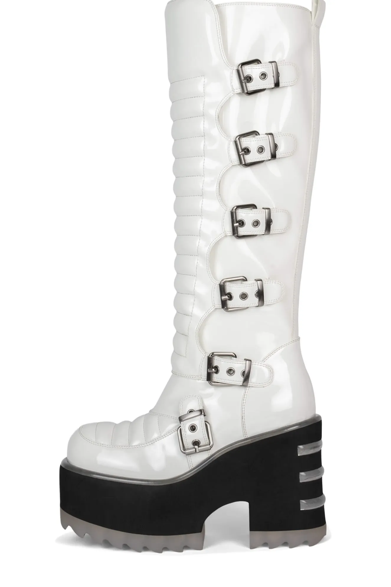 Hot Jeffrey Campbell ZENON-KH Whitepatent